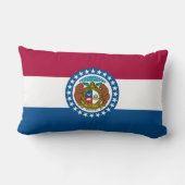 ミズーリ州旗 ランバークッション (裏面)