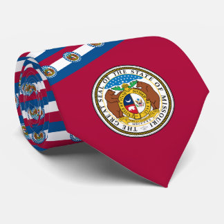 ミズーリ州旗・紋章・ミズーリ州旗 ネクタイ