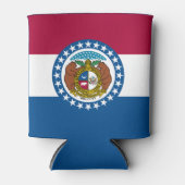 ミズーリ州旗 缶クーラー (正面)