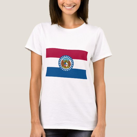 ミズーリ州旗 Tシャツ (正面)