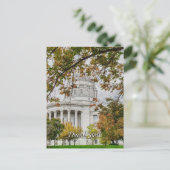 ミズーリ州議事堂秋の感謝ポストカード ポストカード (スタンド正面)