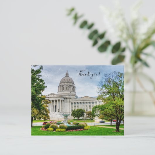 ミズーリ州議会議事堂ありがとう ポストカード (スタンド正面)
