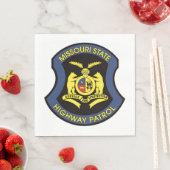 ミズーリ州高速道路警備 スタンダードランチョンナプキン (インサイチュ)