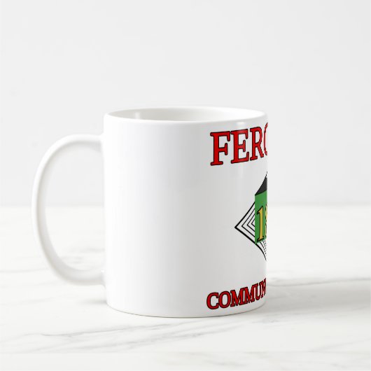 ミズーリ州・ファーガソン国旗 コーヒーマグカップ (左)