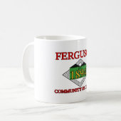 ミズーリ州・ファーガソン国旗 コーヒーマグカップ (正面左)