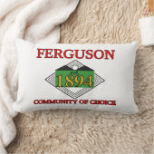 ミズーリ州・ファーガソン国旗 ランバークッション (ブランケット)