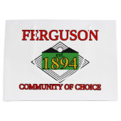 ミズーリ州・ファーガソン国旗 ラージペーパーバッグ (正面)