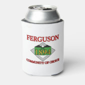 ミズーリ州・ファーガソン国旗 缶クーラー (缶裏面)