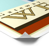 ミズーリ旅行 ポスター (角)