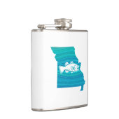 ミズーリ波魚釣り フラスク (右)