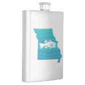 ミズーリ波魚釣り フラスク (右)