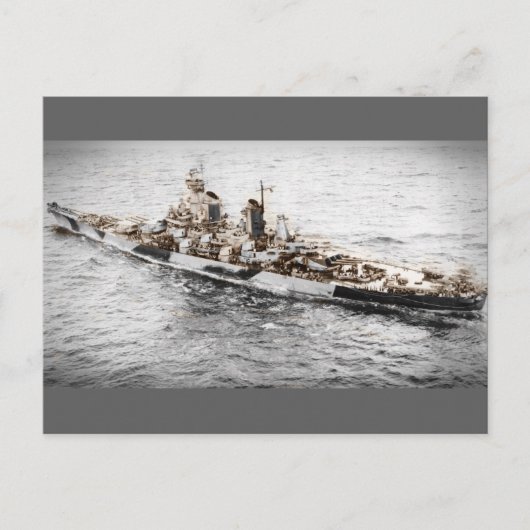 ミズーリ海 ポストカード (正面)