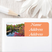 ミズーリ秋フォトパーソナライズされた住所 シール (インサイチュ)