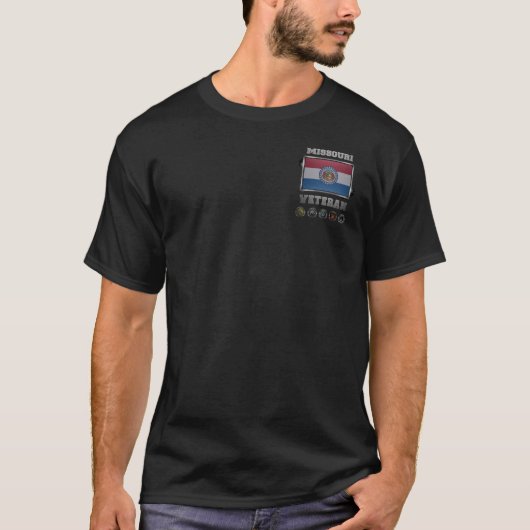 ミズーリ退役軍人Tシャツ Tシャツ (正面)