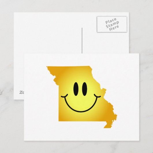 ミズーリ顔 ポストカード (正面/裏面)