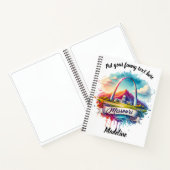 ミズーリ鮮やかー水彩イラストレーション ノートブック (内部)