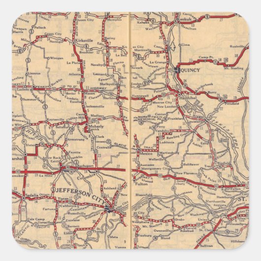 ミズーリ11 スクエアシール (正面)