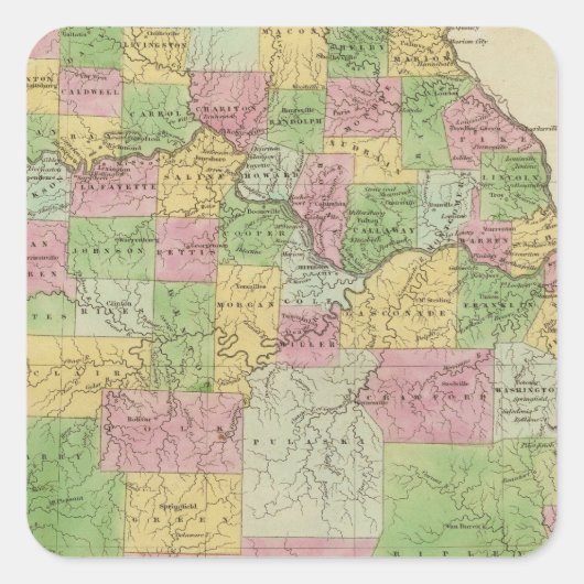 ミズーリ12 スクエアシール (正面)