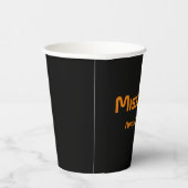 ミズーリ2024年太陽の皆既食 紙コップ (右)