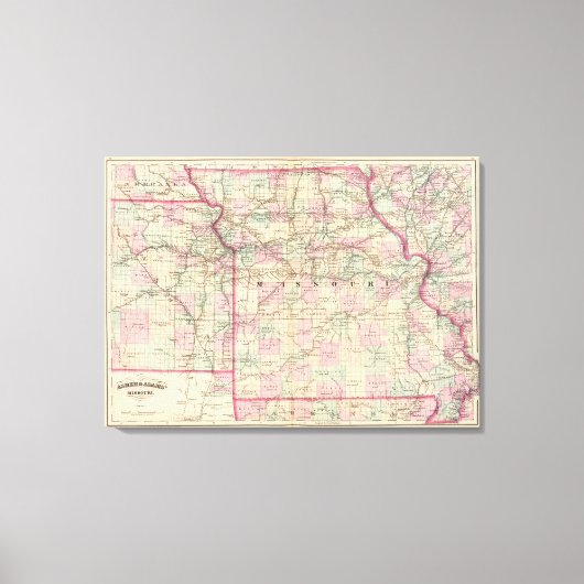 ミズーリ5 キャンバスプリント (正面)