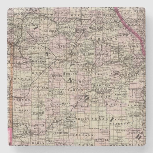 ミズーリ7 ストーンコースター (正面)