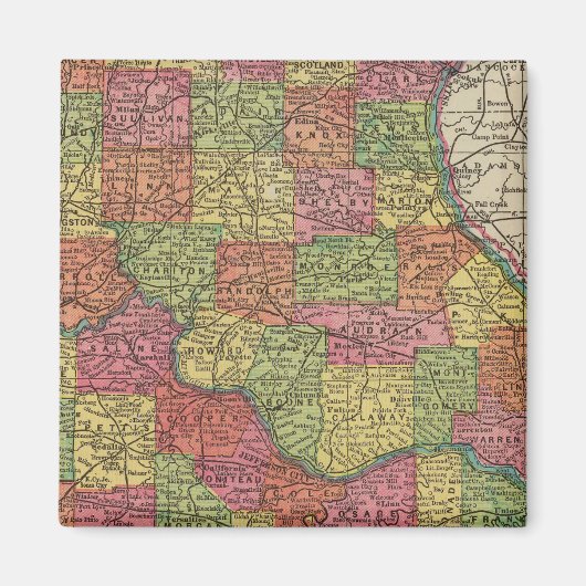 ミズーリ8 マグネット (正面)