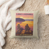 ミズーリ | オザーク湖 クッション (ブランケット)