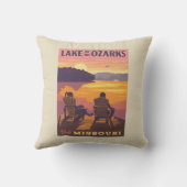 ミズーリ | オザーク湖 クッション (裏面)