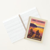 ミズーリ | オザーク湖 ノートブック (内部)