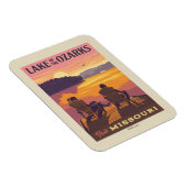 ミズーリ | オザーク湖 マグネット (右側)