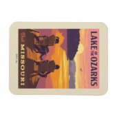 ミズーリ | オザーク湖 マグネット (横)