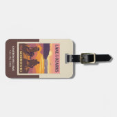 ミズーリ | オザーク湖 ラゲッジタグ (正面横)