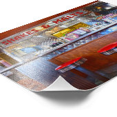 ミズーリ、カルタゴ、イギーのダイナーインテリア フォトプリント (角)