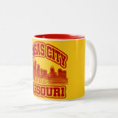 ミズーリ,カンザスシティー ツートーンマグカップ (正面右)