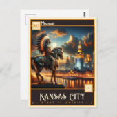 ミズーリ,カンザスシティー |ヴィンテージ ポストカード (正面/裏面)