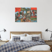 ミズーリ – ザオザーク – ラージレターのシーン2 キャンバスプリント (インサイチュ (寝室))