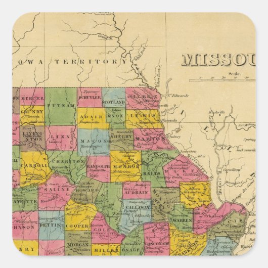 ミズーリ スクエアシール (正面)