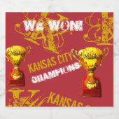 ミズーリ スパークリングワインラベル (シングルラベル)