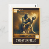 ミズーリ,チェスターフィールド |ヴィンテージ ポストカード (正面/裏面)