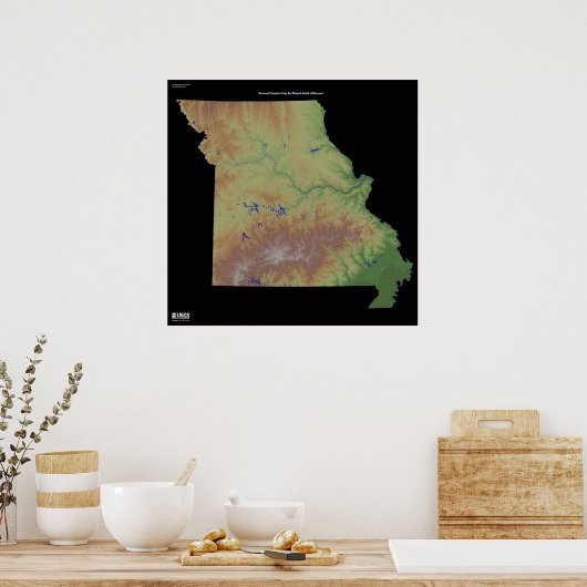 ミズーリ・ネッド ポスター (キッチン)