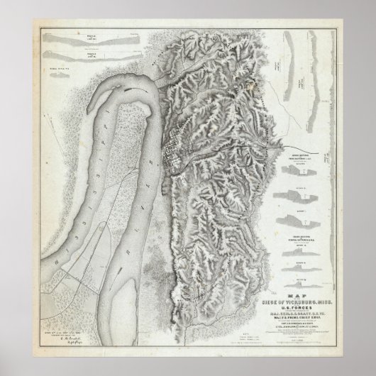 ミズーリ，ビックスバーグ ポスター (正面)