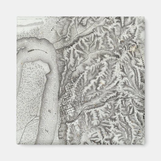 ミズーリ，ビックスバーグ マグネット (正面)