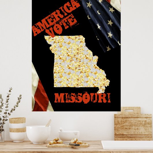 ミズーリ ポスター (キッチン)
