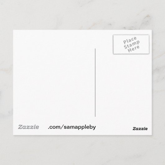 ミズーリ ポストカード (裏面)