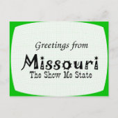 ミズーリ ポストカード (正面)