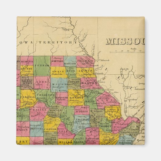 ミズーリ マグネット (正面)