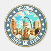 ミズーリ マグネット (正面)