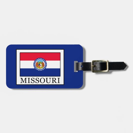 ミズーリ ラゲッジタグ (正面横)