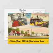 ミズーリ、リタメイカフェ ポストカード (正面/裏面)