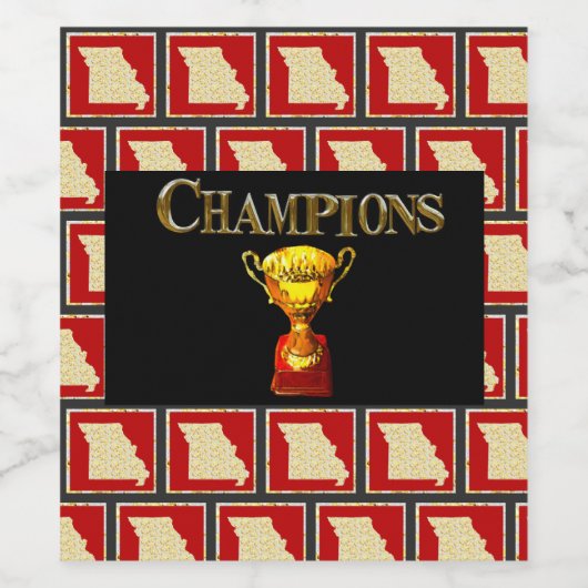 ミズーリ ワインラベル (シングルラベル)